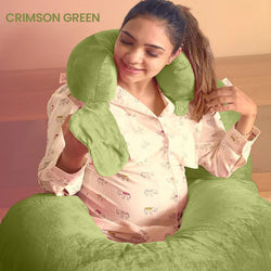 Cozy Plush C Shape Pregnancy Pillow XL Size