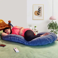 C Shape Pregnancy Pillow (With Velvet Cover)