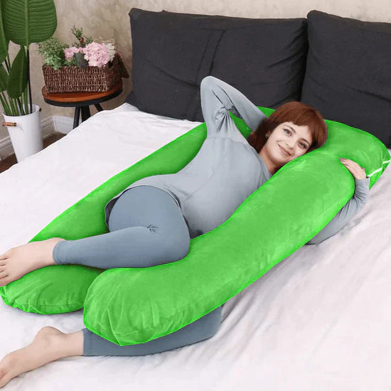 U Shape Pregnancy Pillow (With Velvet Cover)